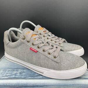 Levi’s Men’s Turner Skateboard Sneaker Grey Size 8